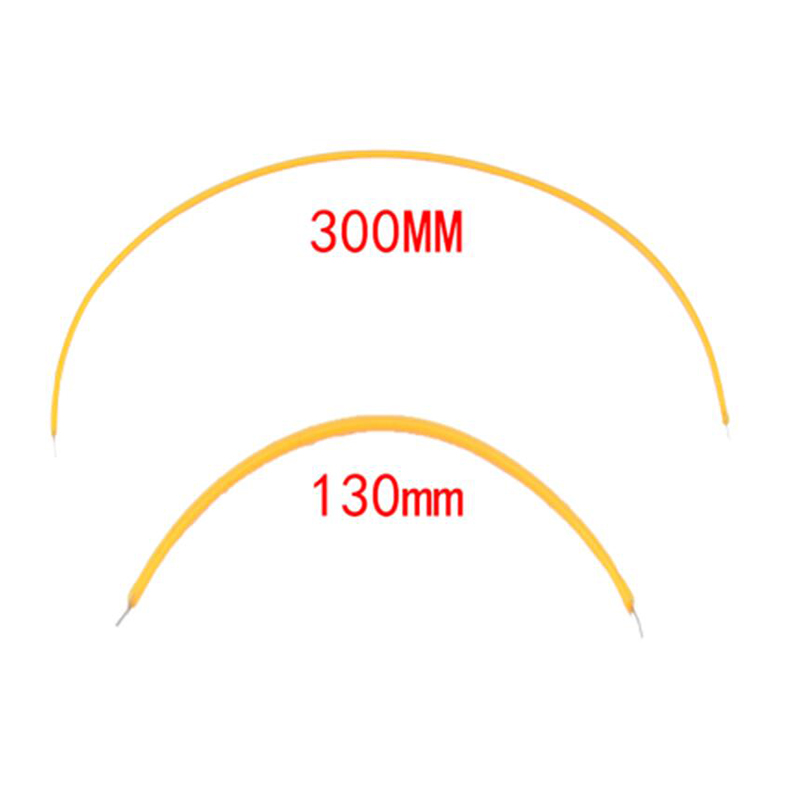 Green Flexible COB Filament LED chip 3V 300mm