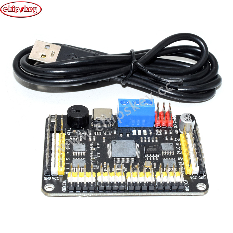 32 Channel Servo Motor Control Driver Board for Robot Project and Chassis Controller