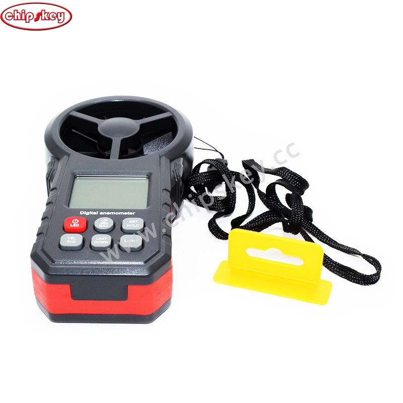 WT87A Digital Anemometer Wind Speed Meter High Precision Anemometer LCD Display Screen Mini Speed Measuring Instrument