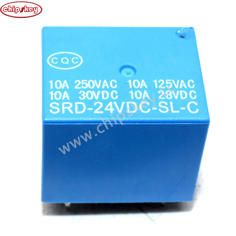 SRD-24VDC-SL-C DC24V 24V10A relay 5pins