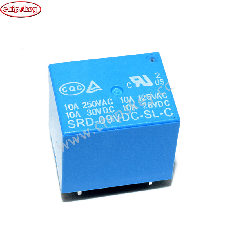 SRD-9VDC-SL-C Songle relay T73-9V 5pins