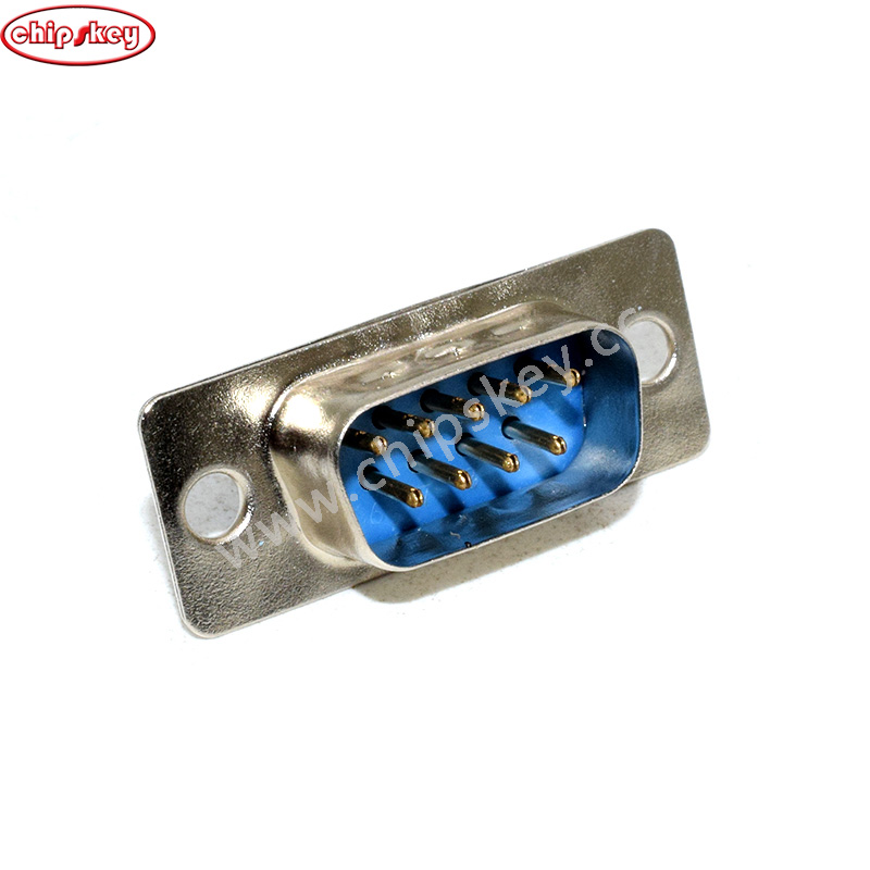 DB9-pin Male, Solder DB9 male the welding head DB9 connector RS232 serial port, RS232