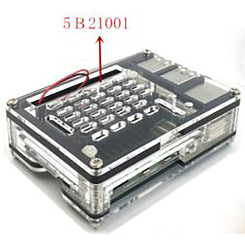 Raspberry PI 5B 9 layer Transfer Case With Small Hole 5B21001