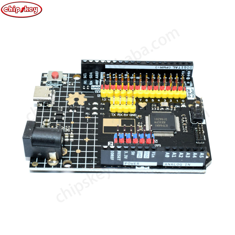 Black Clone Arduino uno R4 Minima