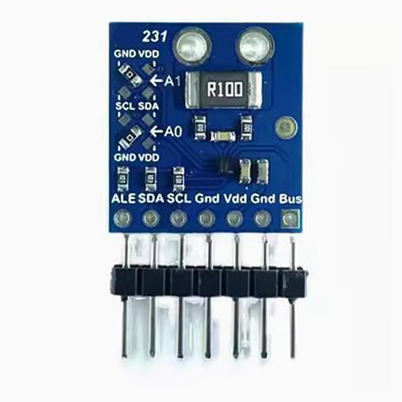 INA231 Voltage, Current, and Power Monitor with Alarm Function, 36V, Bidirectional, I2C, R100