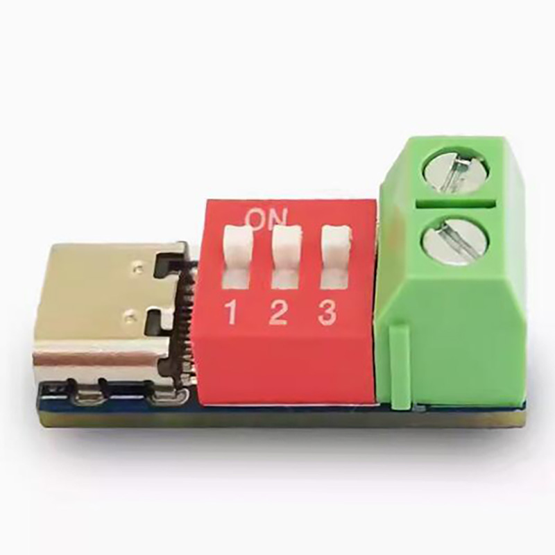 PD Deceiver QC PD Fast Charging Test Board Adjustable Voltage 5-20V DIP Adjustment