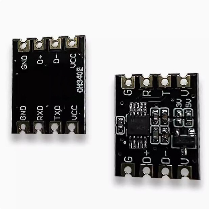 CH340 module USB to TTL serial port UART module flashing machine download solder wire surface mount gold plate