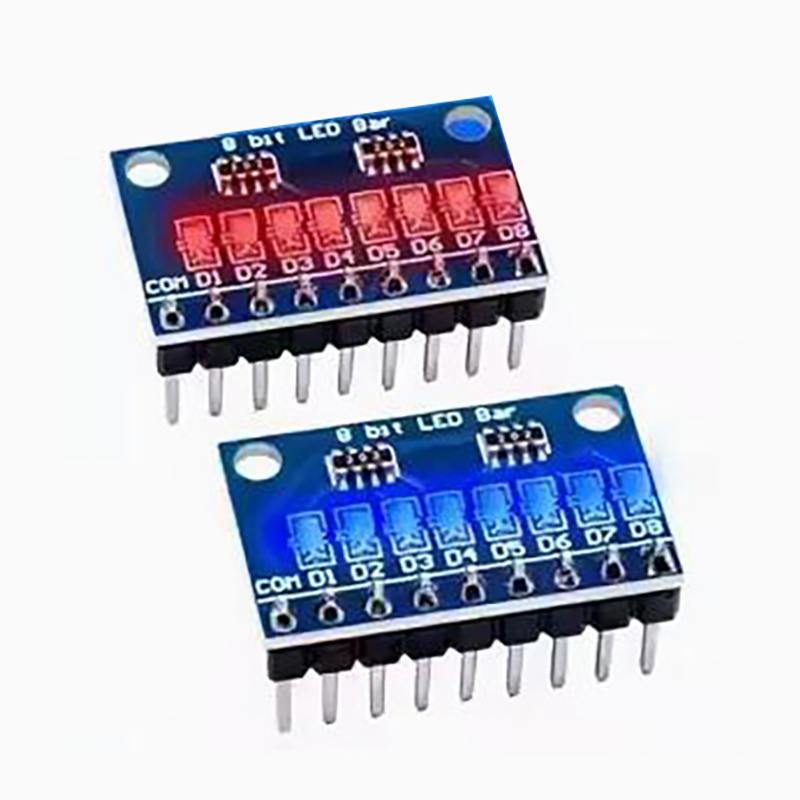 8-bit Red Common Cathode Indicator LED Module