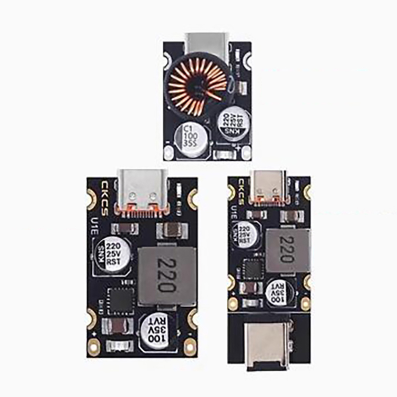 DC5521 PD65W Fast Charging Module with Type-C Interface, PD3.1 PPS Fast Charging, QC3.0