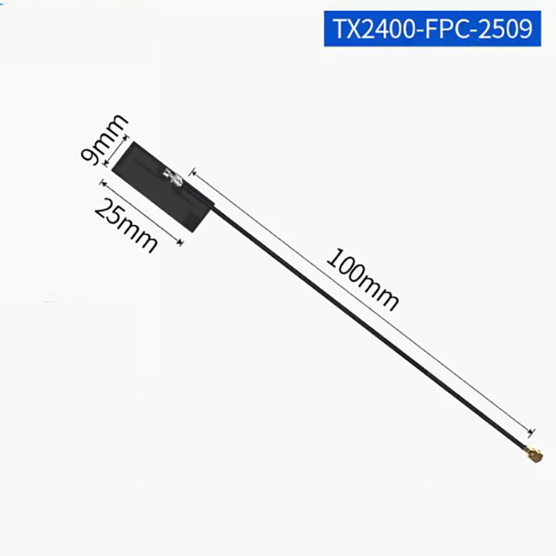 2.4G/2dBi/25*9mm 2.4 GHz Wifi Antenna IPEX 2.4GHz Embedded Antennas for Router Aircard Aerial 5.8GHz for Internet Signal IPX 5G Antenne