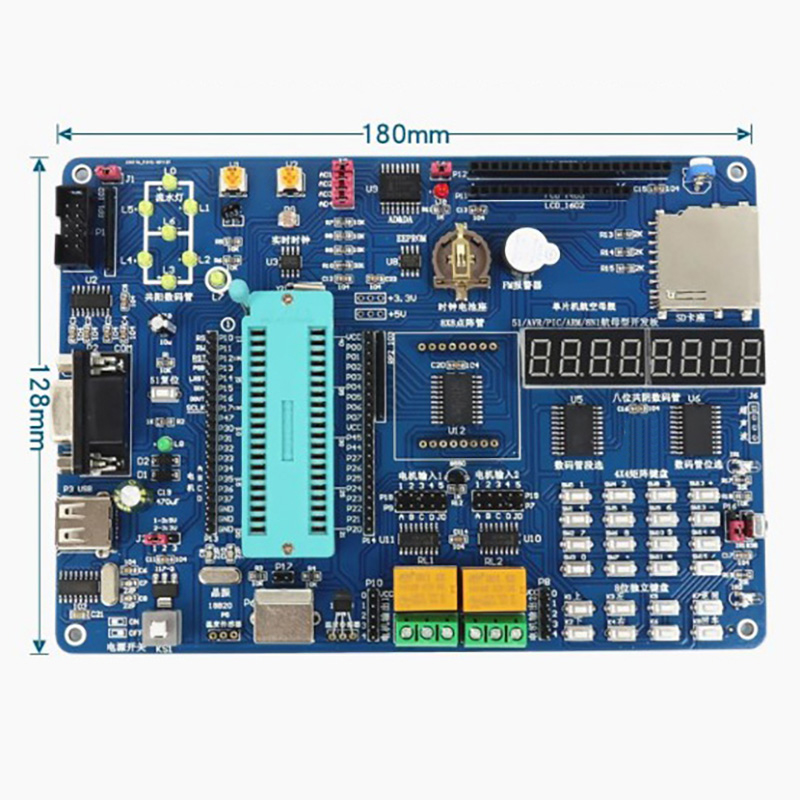 8051 Microcontroller MCU Learning Development Board Kit