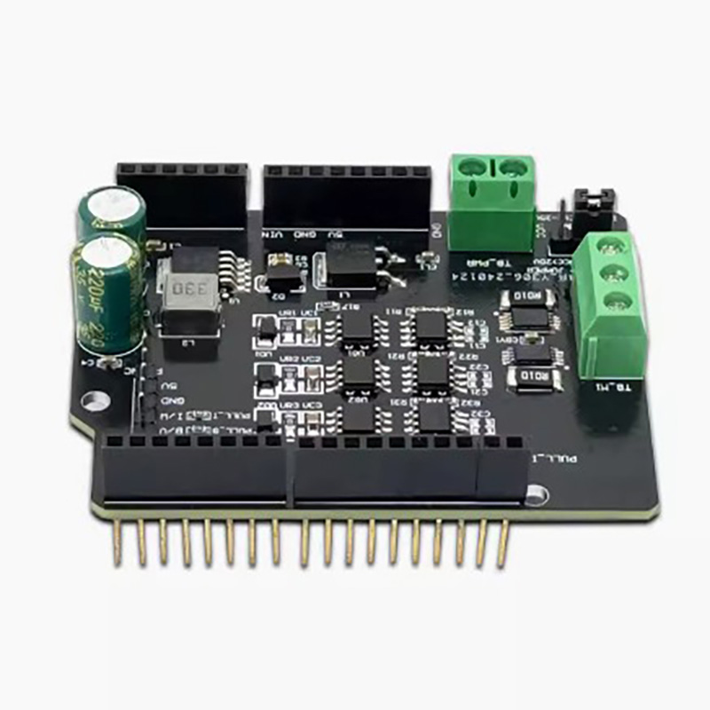 FOC brushless motor drive board compatible with Simple FOC Shield V2.0.4