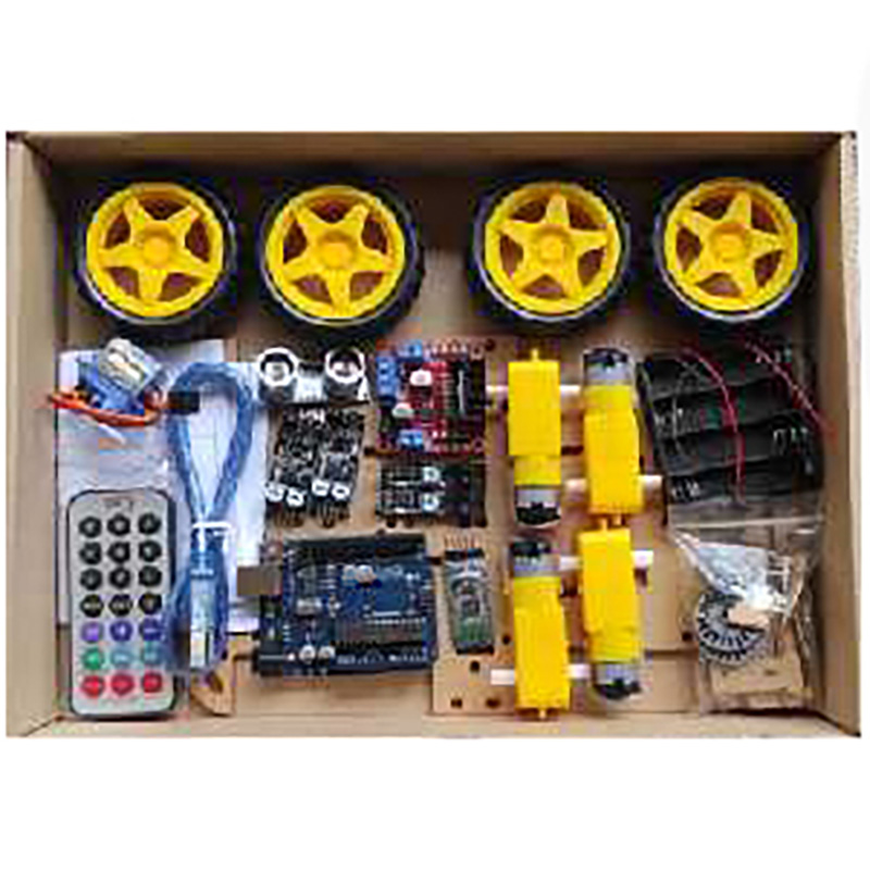 4-wheeled Intelligent Car Kit FULL KIT