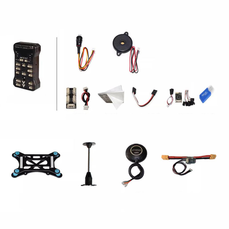 PIX2.4.8 standard configuration+ammeter+shock absorber+bracket with M8N GPS