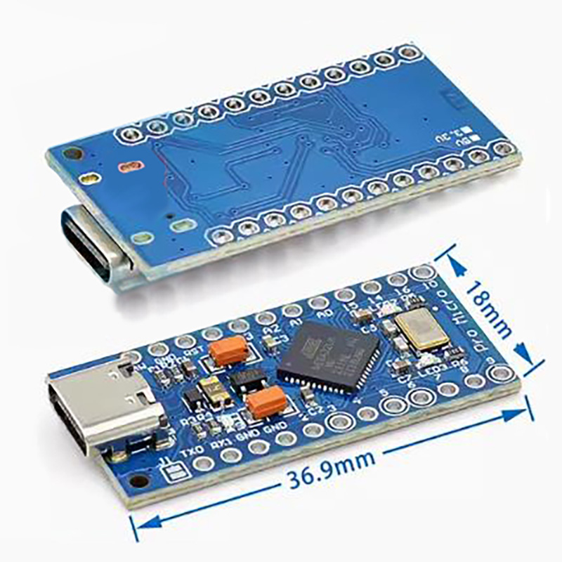 Type-C Pro Micro - 5V/16MHz For Arduio