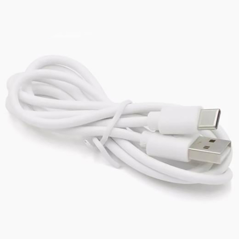 Type-C data cable 4 core white 1M