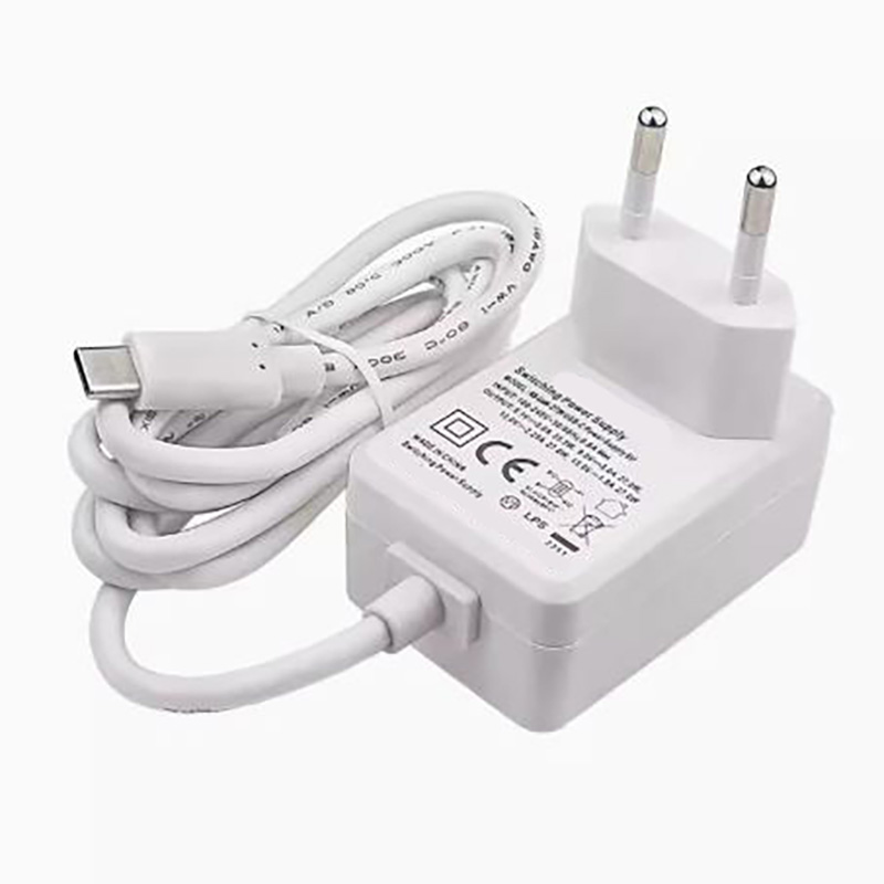 Raspberry Pi 5 5.1V 5A 27W USB-C Power Supply EU Plug Type-C Plug