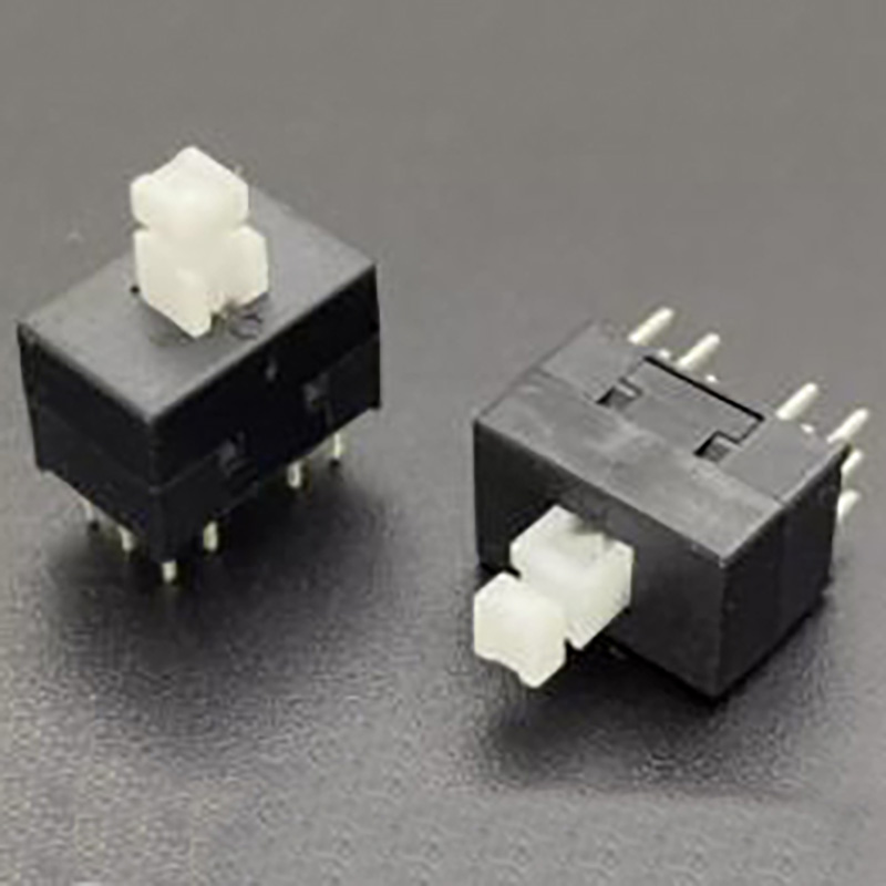 13*8.5mm 12pins SelfLock Latching Switch