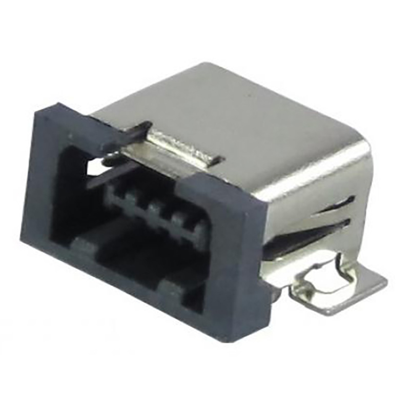 USB Connector 4 Pin Mini A Type Female/ Receptacle - Surface Mount