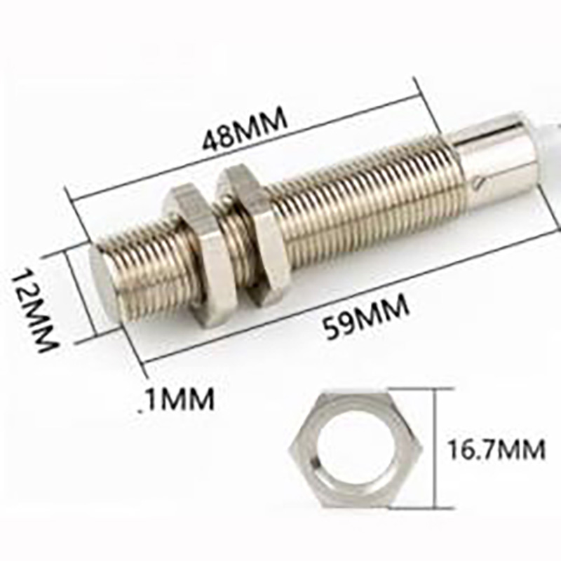 Capactive Type /Detection distance: 2MM /Installation method:Flush /Output method: PNP normally open / Product diameter: M12