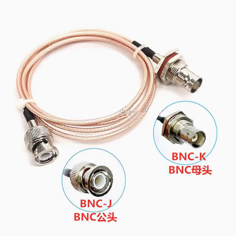 10CM BNC-J To BNC-K RG316 Extension Cable