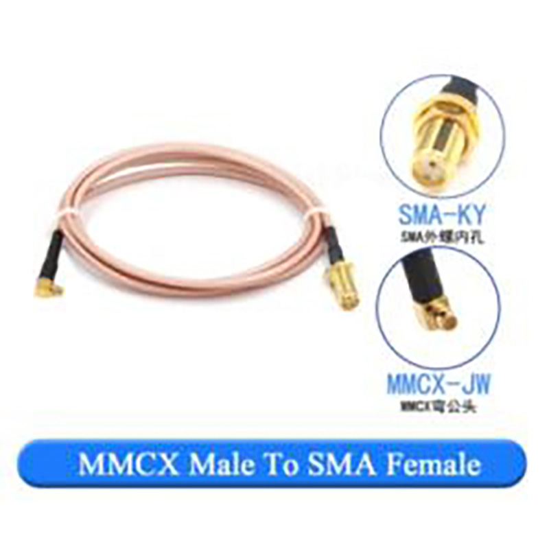 10CM MMCX-JW To SMA-K RG316 Extension Cable