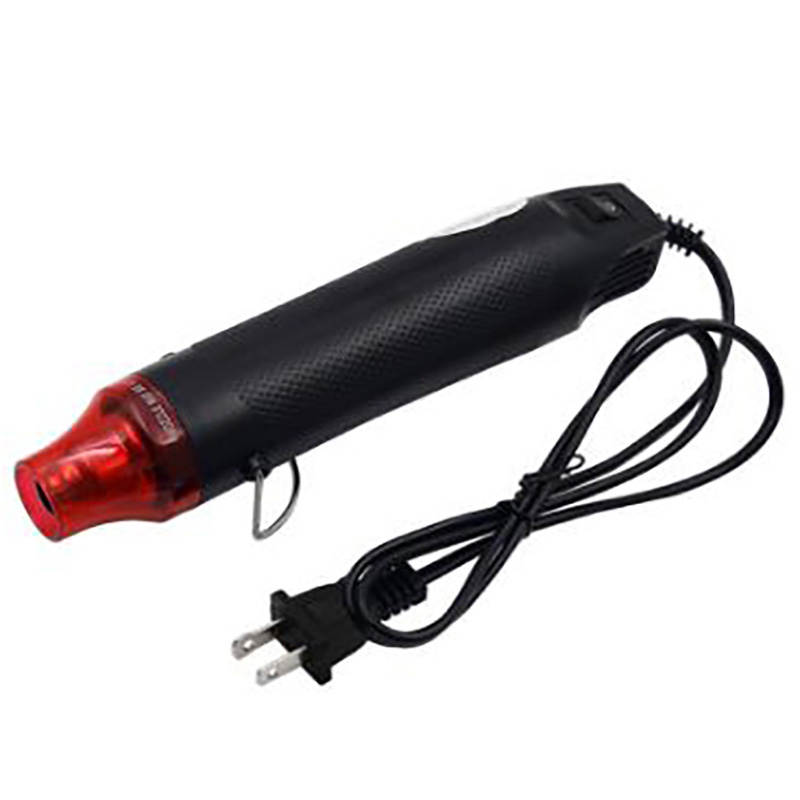 Compact 300W Handheld Heat Gun for Shrink Wrap, 220V DIY Craft Heat Tool for Home Use and Polymer Clay Shaping