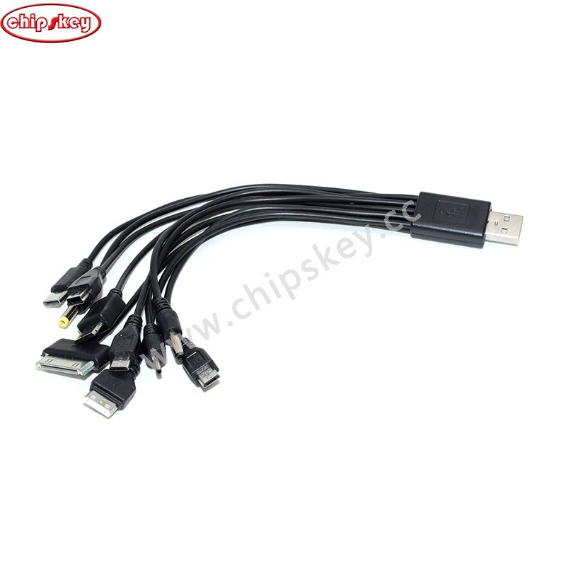 10-in-1, mobile phone USB charging cable