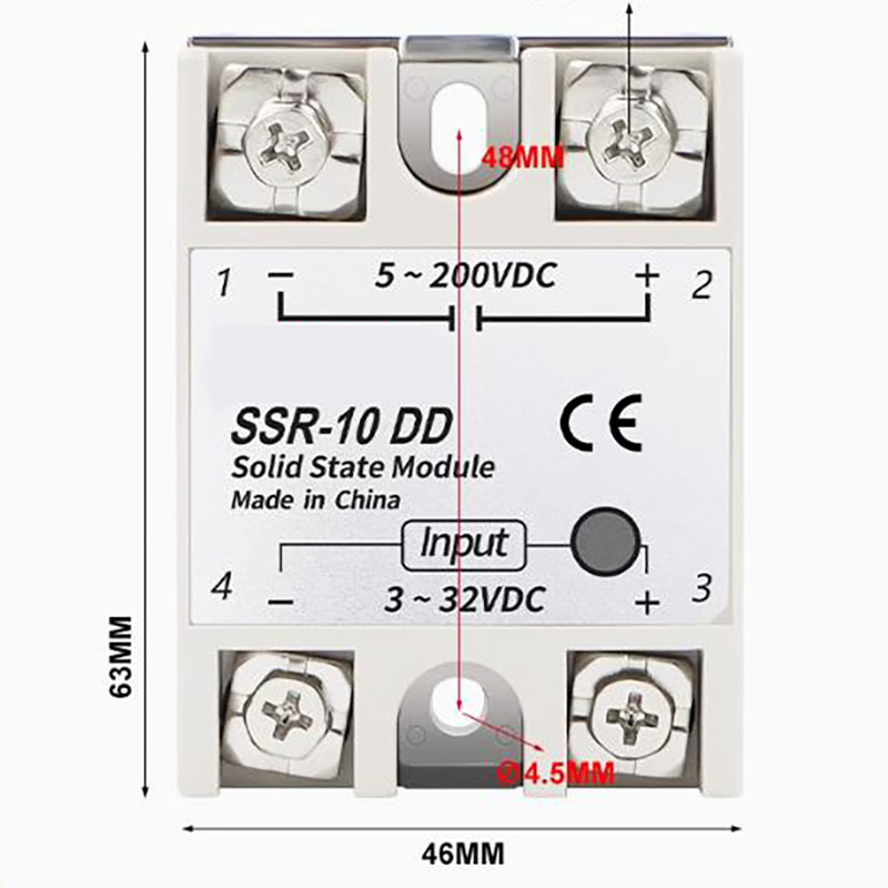 DD (DC-DC) 10A SSR-10DD