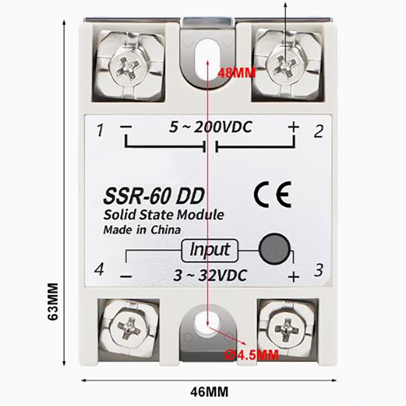 DD (DC-DC) 60A SSR-60DD