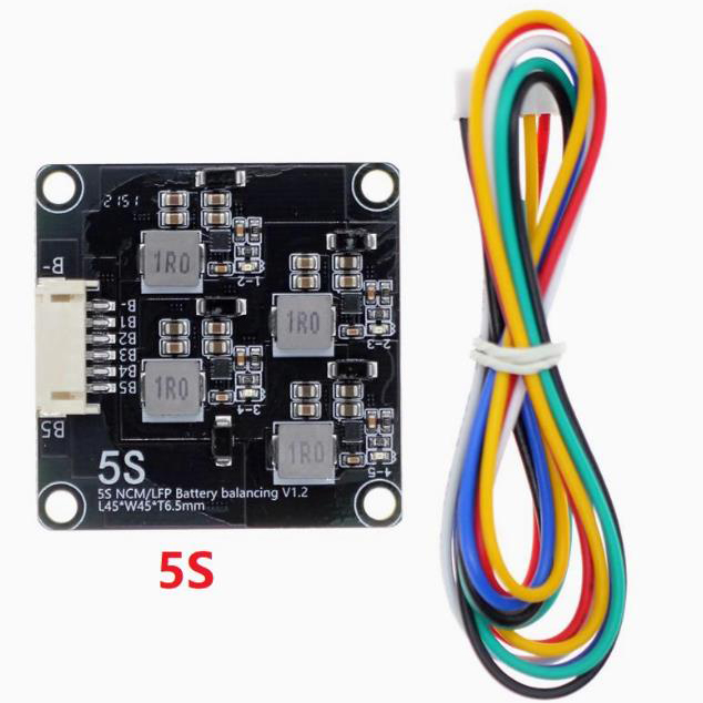 5S/lithium battery active equalizer energy transfer board/ 5 series inductance energy exchange 1.2A high current equalization module