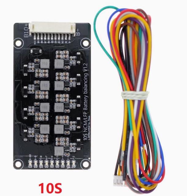 10S/lithium battery active equalizer energy transfer board/ 10 series inductance energy exchange 1.2A high current equalization module