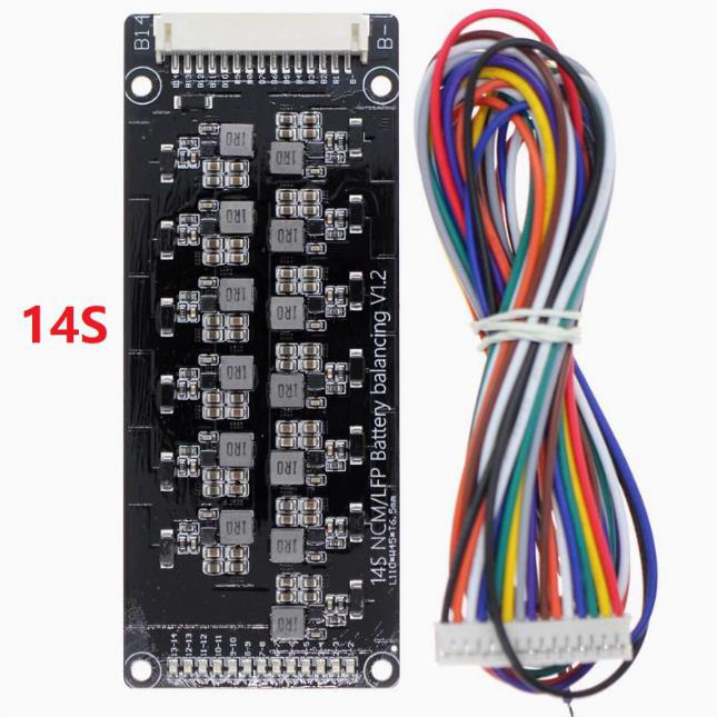 14S/lithium battery active equalizer energy transfer board/ 14 series inductance energy exchange 1.2A high current equalization module