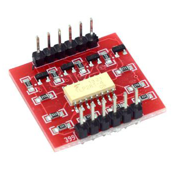 TLP2814 optocoupler isolation module high and low level expansion board electronic building block module