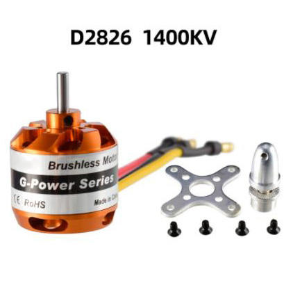 D2826 1400KV Brushless Motor