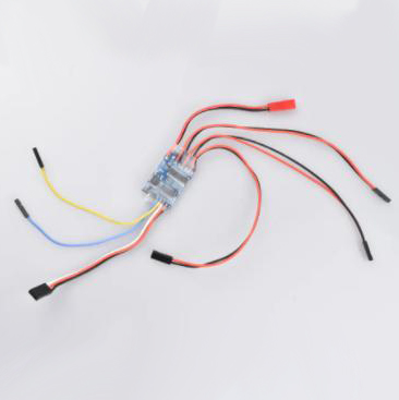 3A 3CH Dual-way Brushed ESC 5V 1.5A BEC Mix/Independent Control for 35:1 Model Tank Turret Rotation Electronic Controller