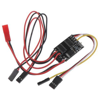 Dual Way Bidirectional Brushed Esc 2s-3s Lipo 5a Esc Speed Control For Rc Model