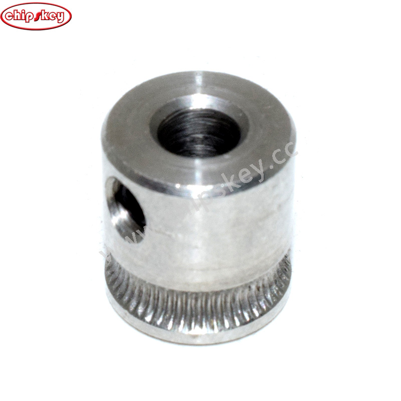 RepRap, Mendel, 3D Printer MK7 Drive Gear. Pulley, For 5mm Nema17, steel 304