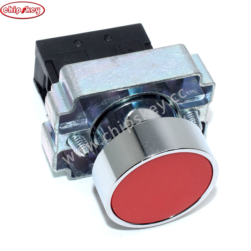 Normally open red XB2 -BA31C/flat button - ZB2 -BE101C RED