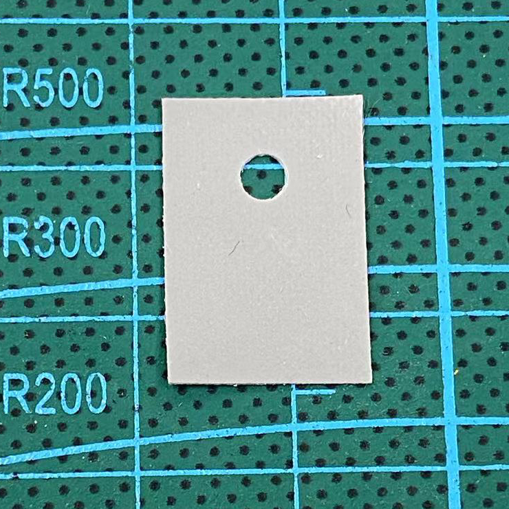 TO-220 silicone film/insulation gasket/silicone heat sink