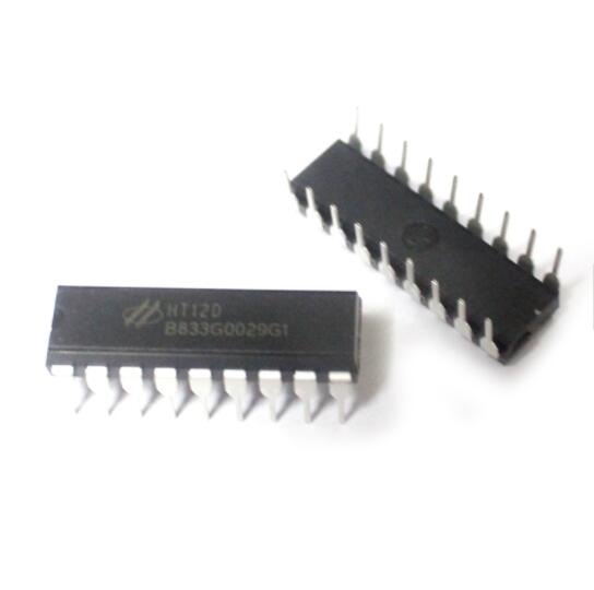 High Quality IC Radio remote decoder / infrared receiver chip DIP8 HT12D