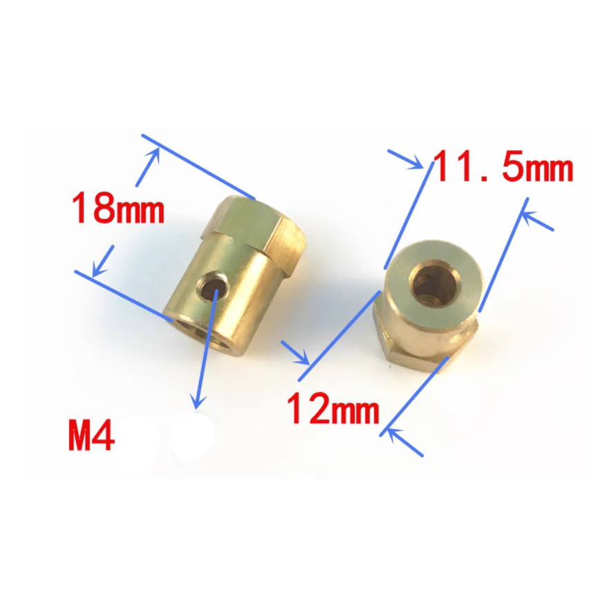 3mm Couplings Shortly Type 18mm