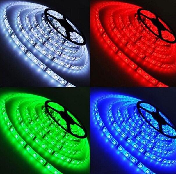 Red 5050 60LES/M 12V IP20 LED Strip 5M/Reel