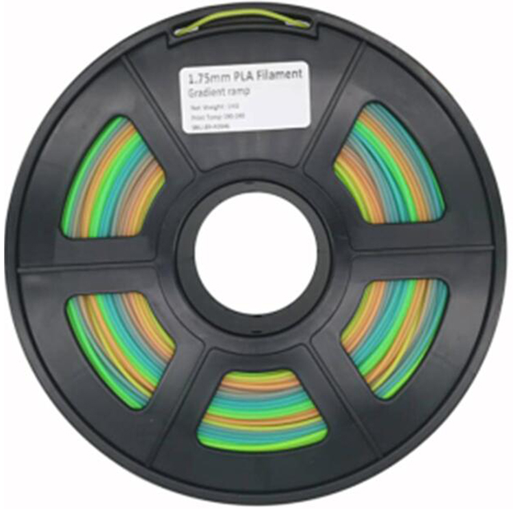 PLA 1.75mm Gradient Color 3D Filament 1KG